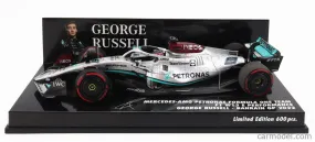 Mercedes AMG F1 W13 E Performance #63 George Russell Bahrain GP Scale 1:43 -  Minichamps