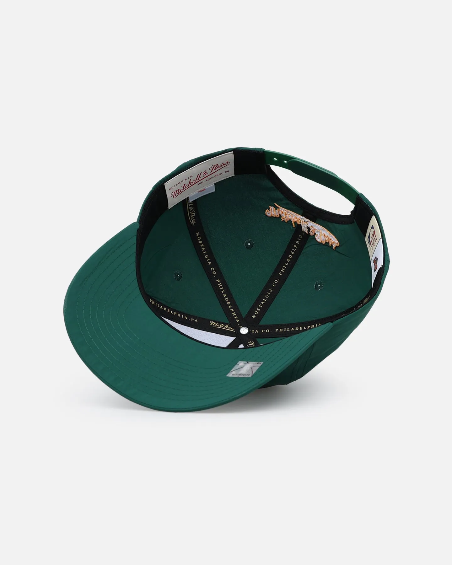 Mitchell & Ness Seattle SuperSonics Retro Matte Nylon Origins Snapback Green