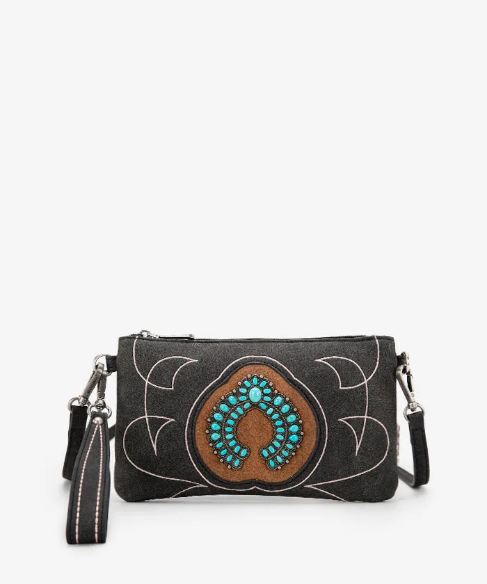 Montana West Concho Clutch Purse