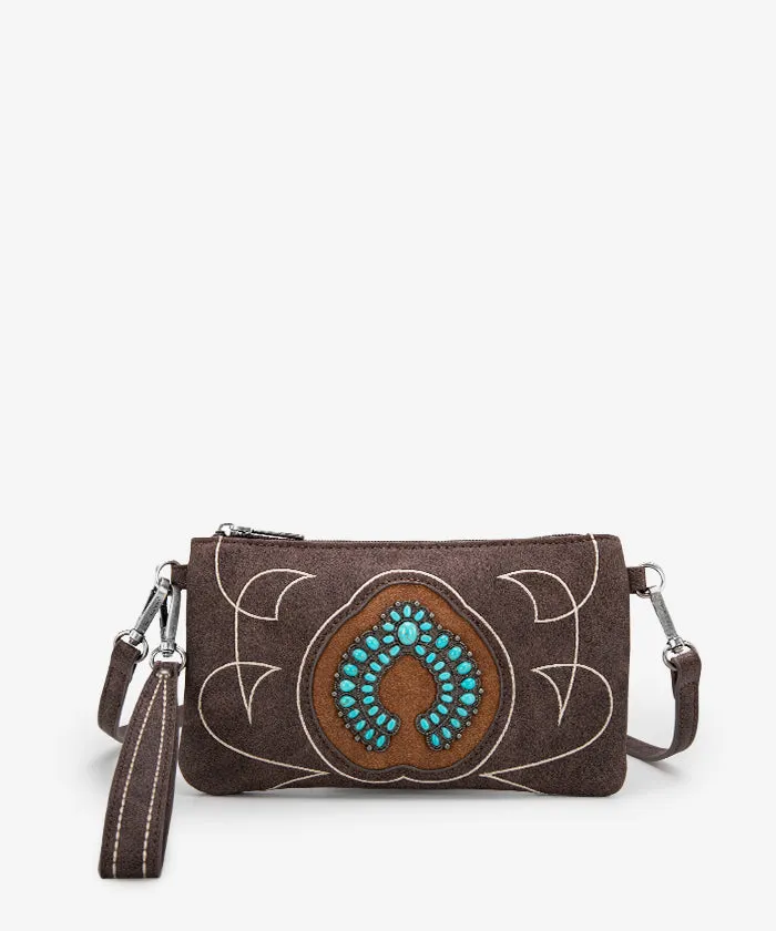 Montana West Concho Clutch Purse