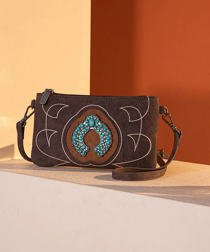 Montana West Concho Clutch Purse