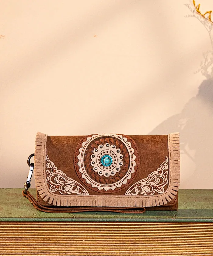 Montana West  Concho Cut-out Wristlet