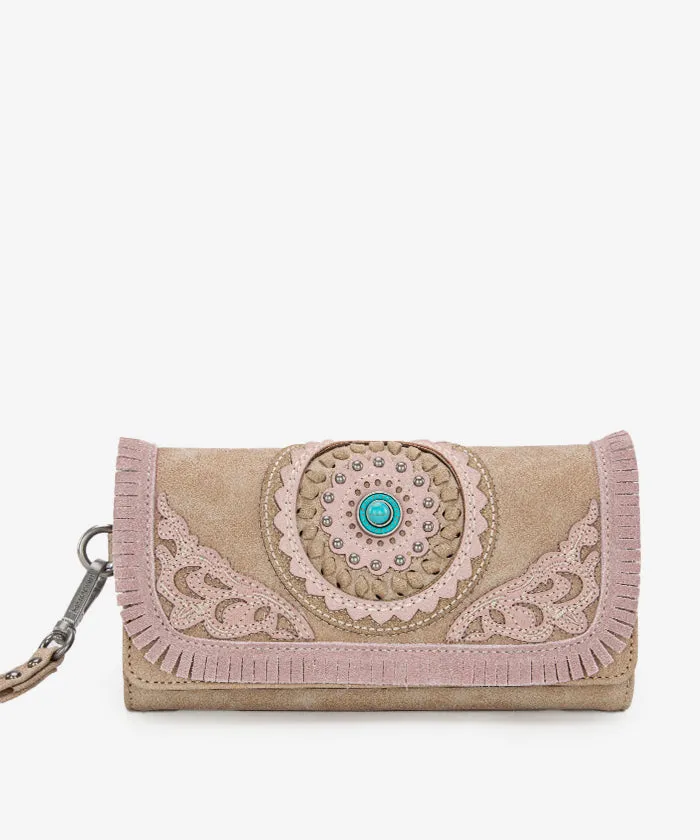 Montana West  Concho Cut-out Wristlet