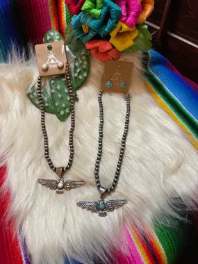 Navajo THUNDERBIRD NECKLACE SET