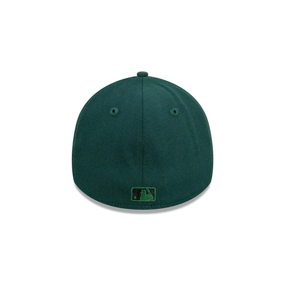 NEW ERA 39THIRTY MLB SEASONAL LOS ANGELES DODGERS DARK GREEN CAP