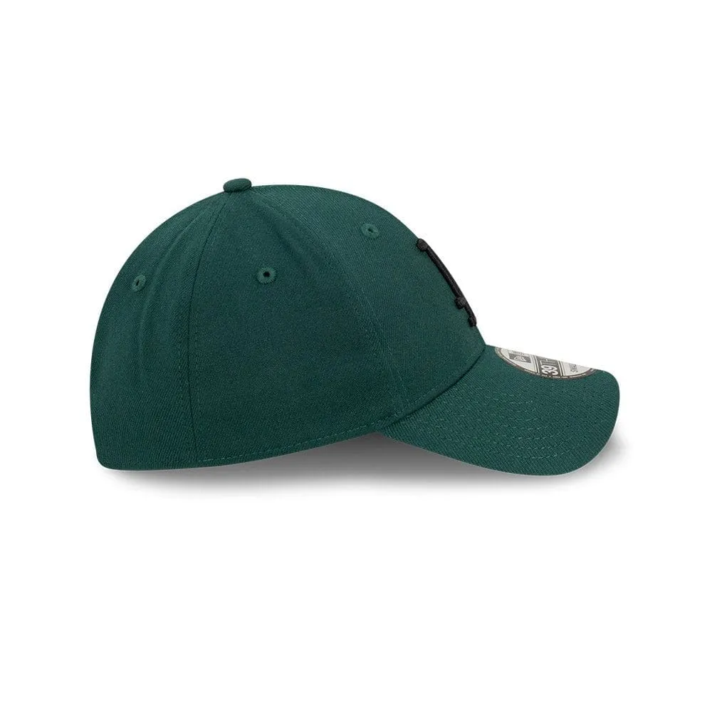 NEW ERA 39THIRTY MLB SEASONAL LOS ANGELES DODGERS DARK GREEN CAP