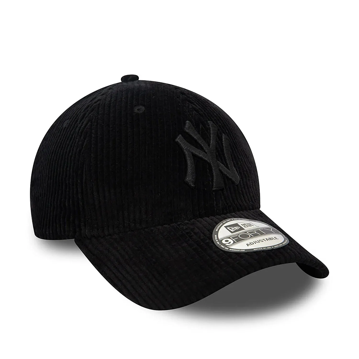 NEW ERA New York Yankees Cord Black 9FORTY Adjustable Cap