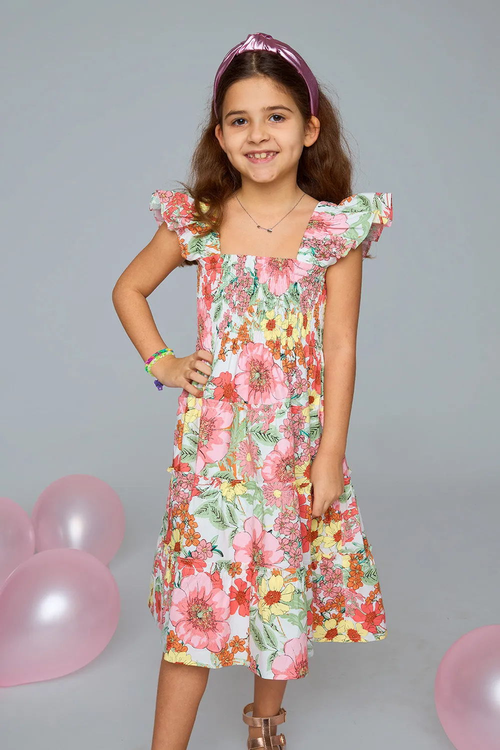 Nori Girl's Dress - Whimsy