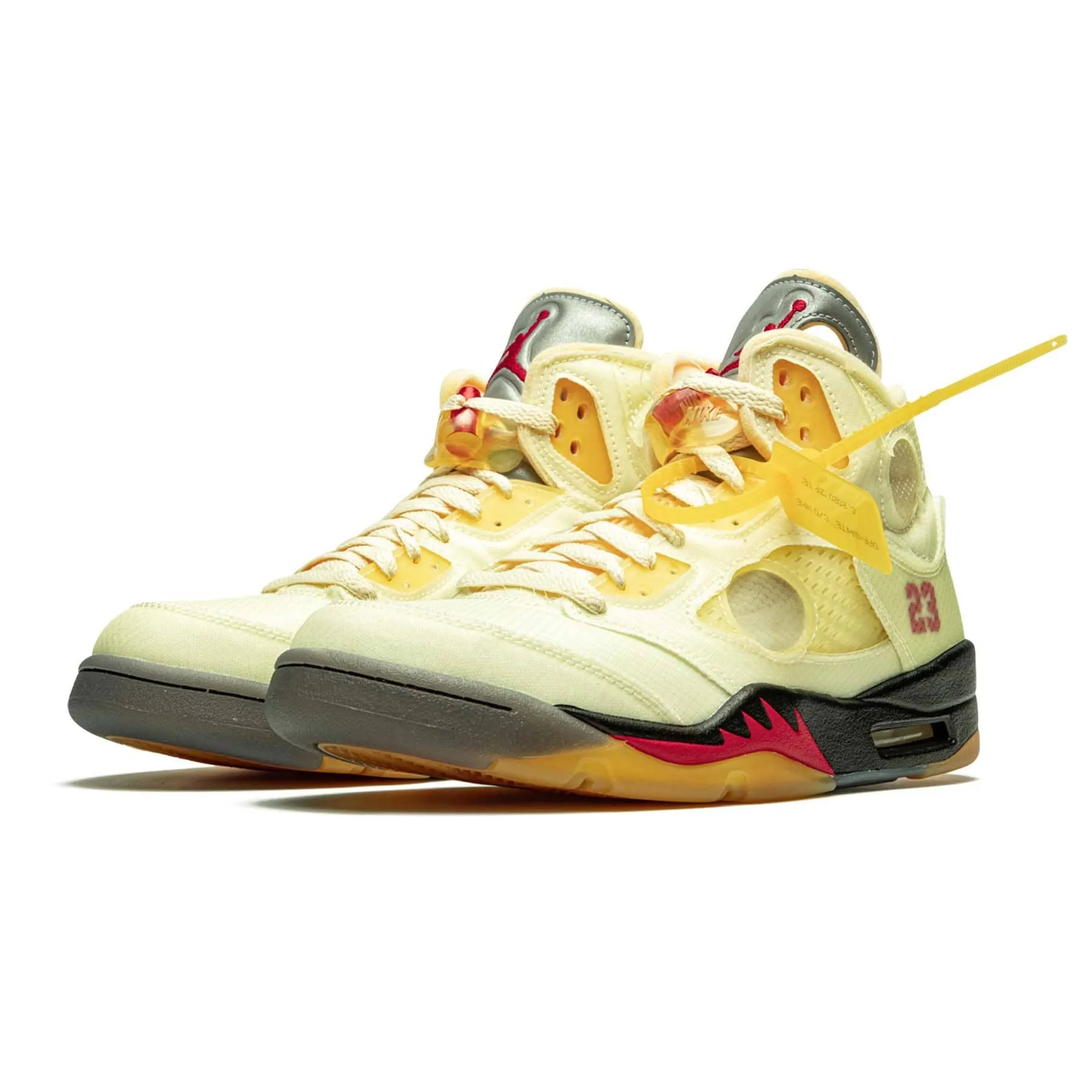 Off-White x Air Jordan 5 SP 'Sail'