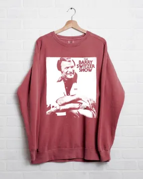 OU Barry Switzer Show Crimson Sweatshirt