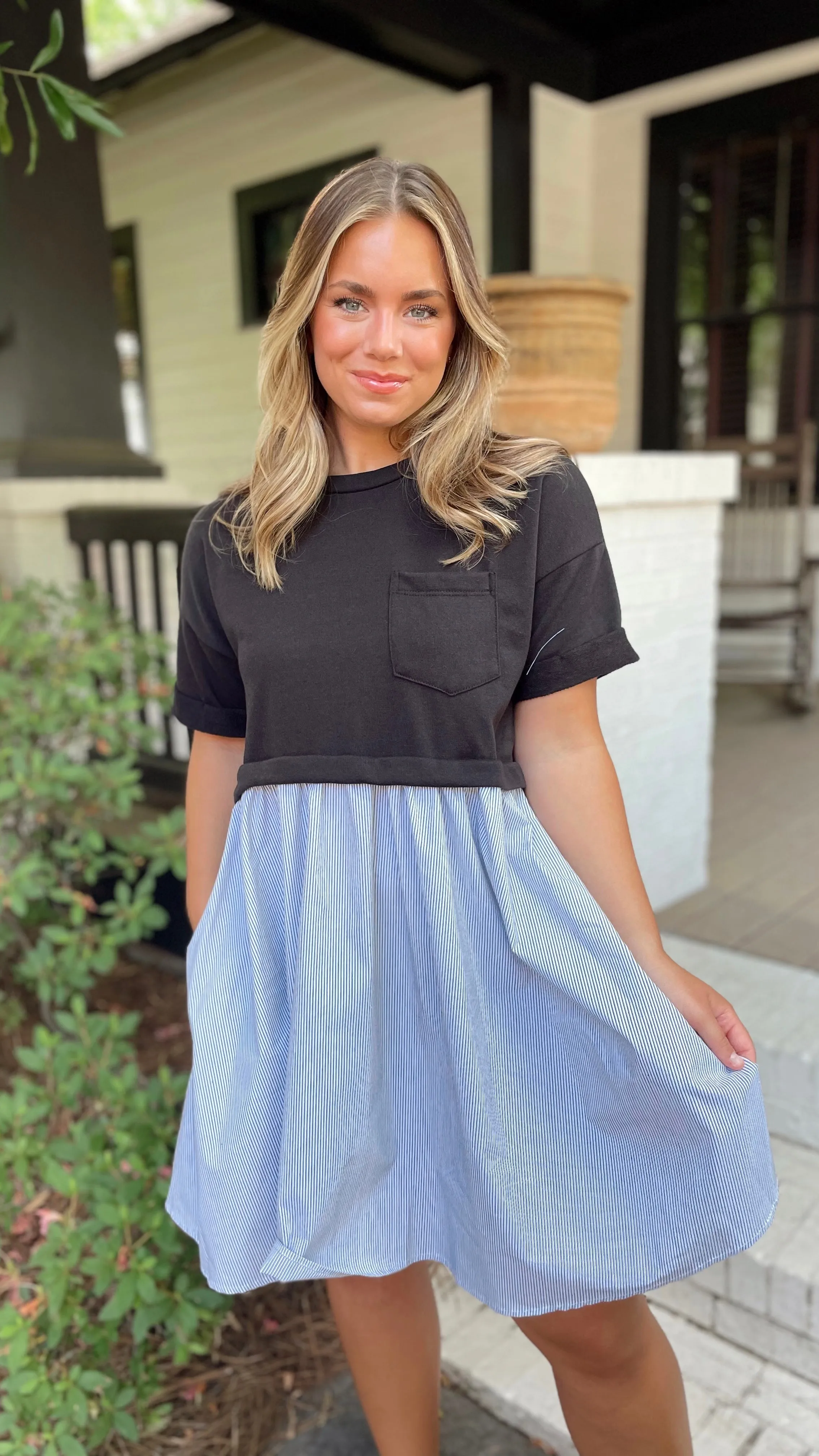 Pocket Tee Dress