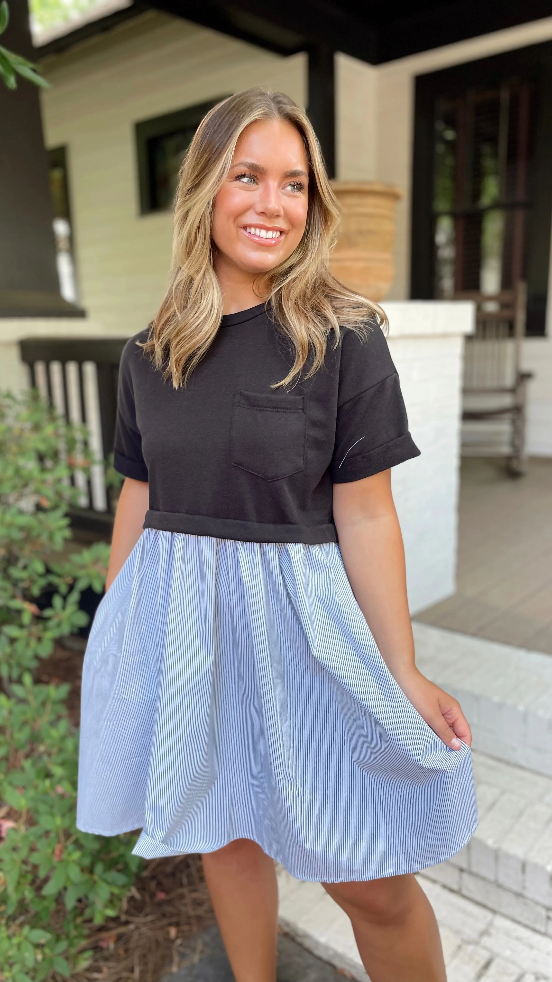 Pocket Tee Dress