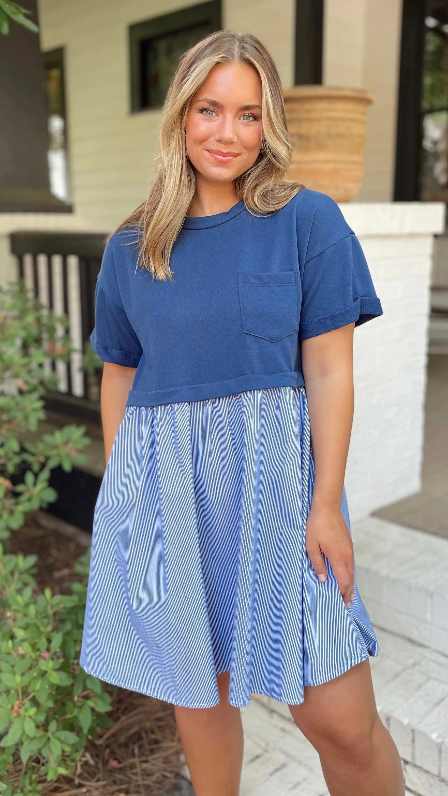 Pocket Tee Dress