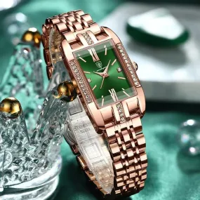 Poedagar Wrist Watch ~ Green Face