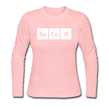 "BaCoN" - Women's Long Sleeve T-Shirt