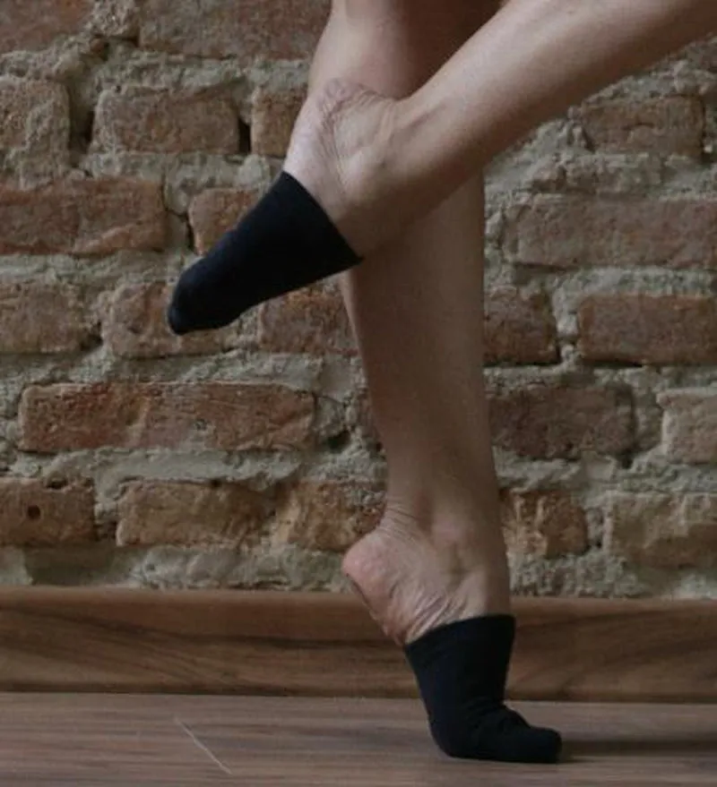 Rolling Contemporary Dance Socks - Black