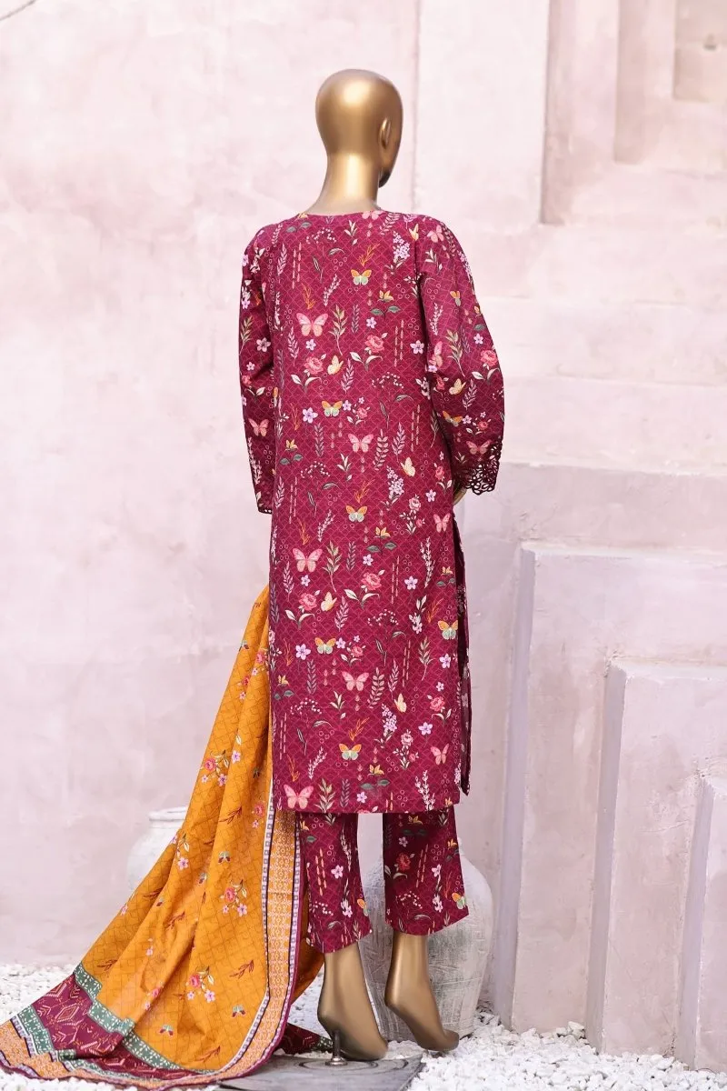 Sada Bahar Khaddar 3 Piece Suit SBA70