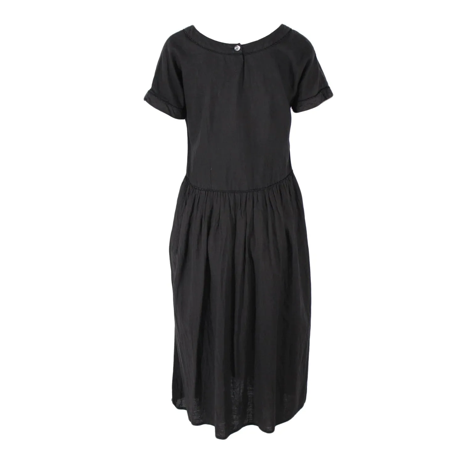 SAKS FIFTH AVENUE Vintage Black Dress |  Size 6 - M/L