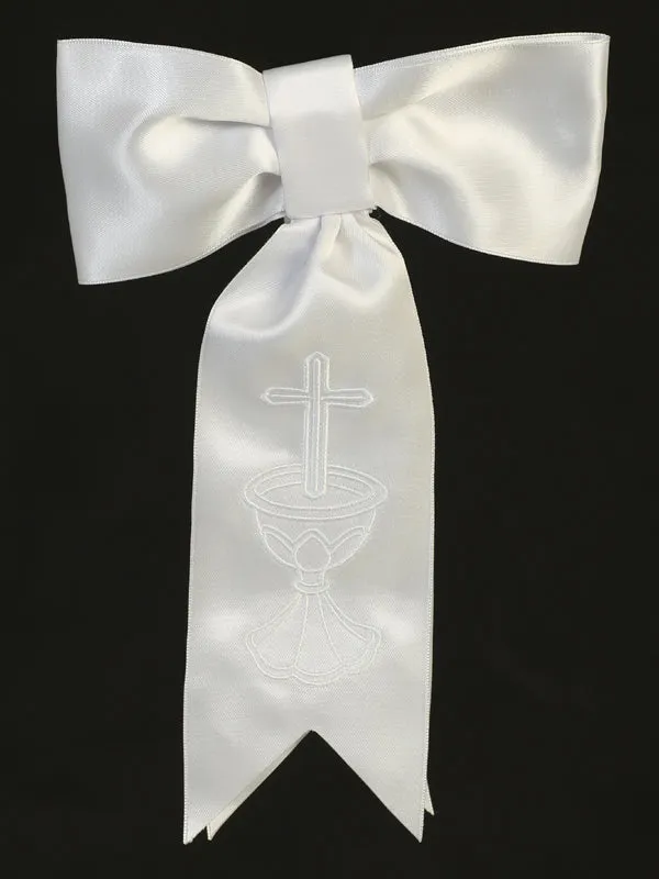 Satin Arm band with Embroidered Cross & Chalice