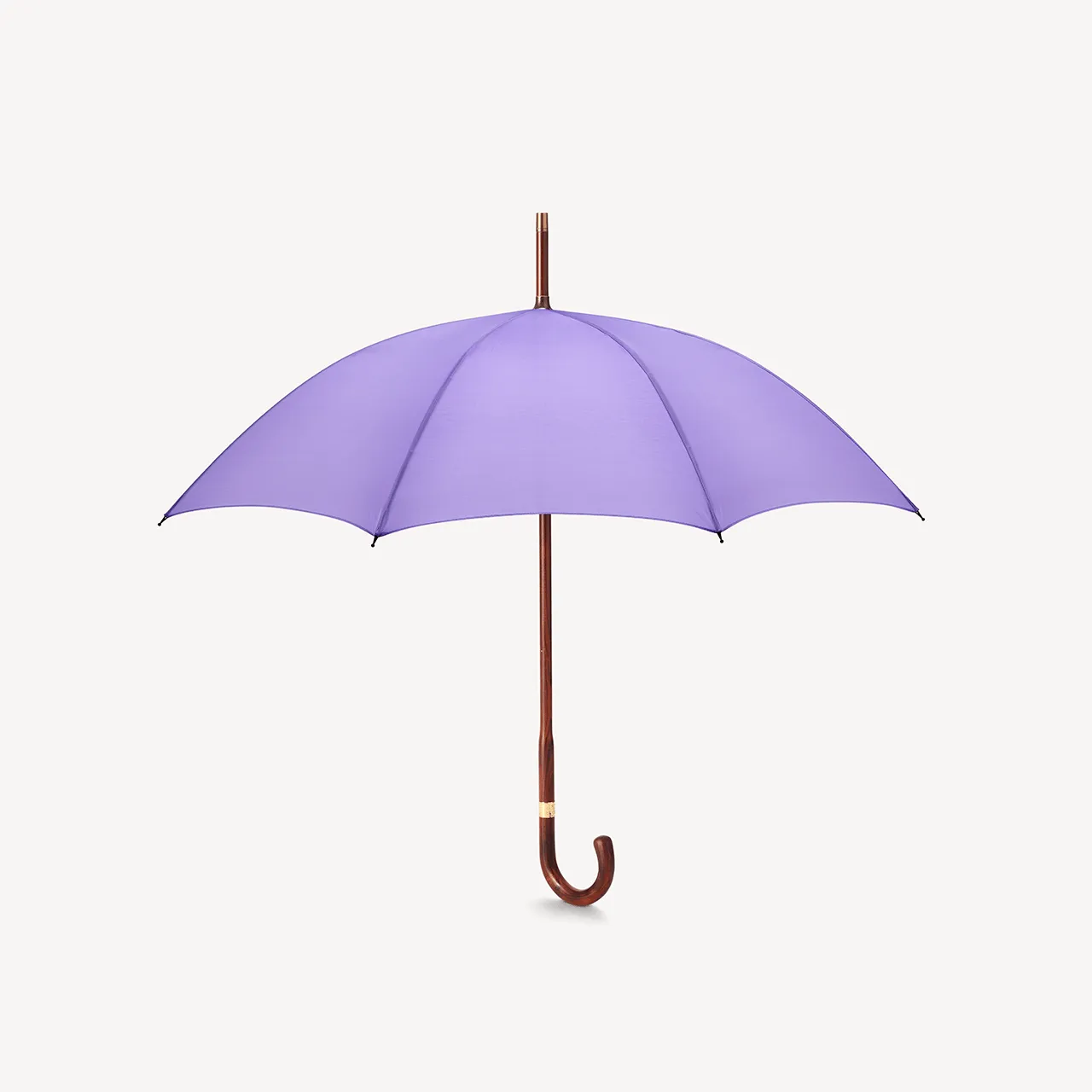 Stripped Cherry Umbrella for Women - Lilac