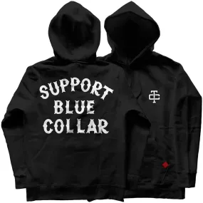 Support Blue Collar Hoodie