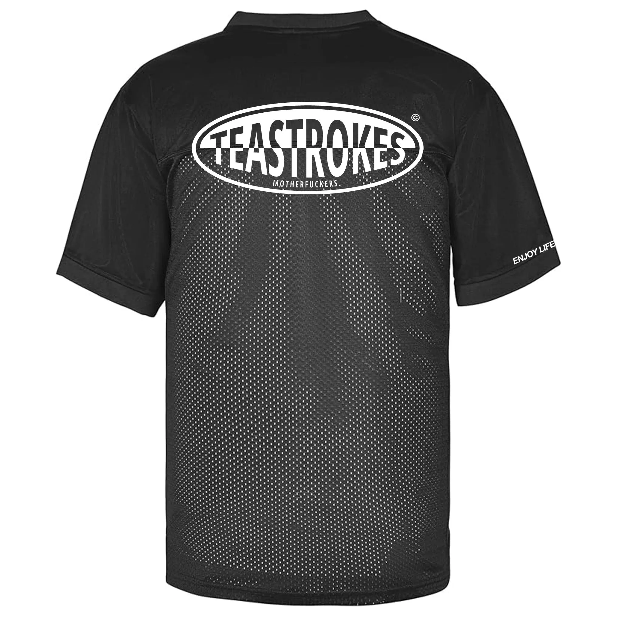 Teastrokes [unisex Mesh Jersey] Black White