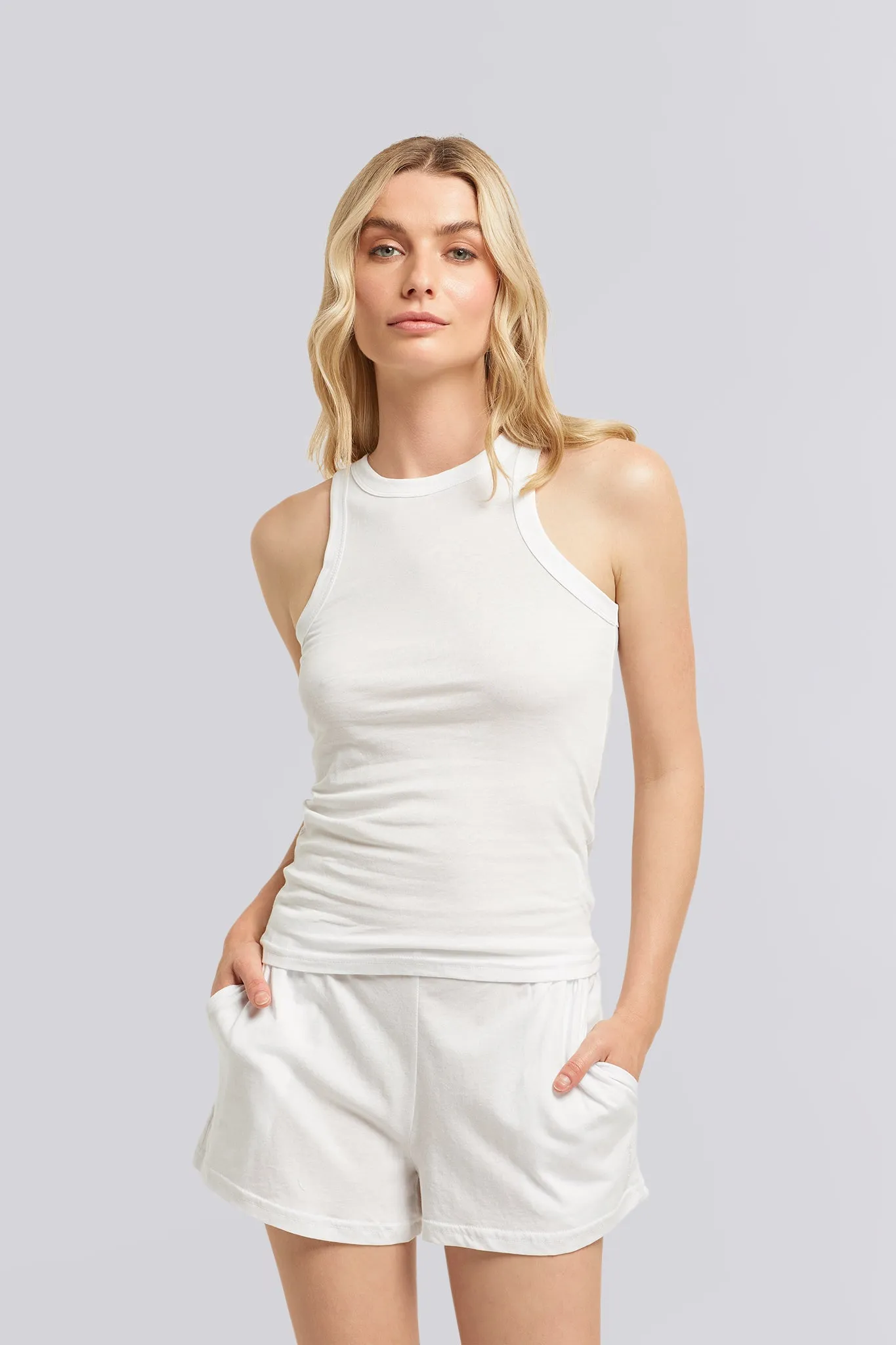 Tencel™ Singlet - White