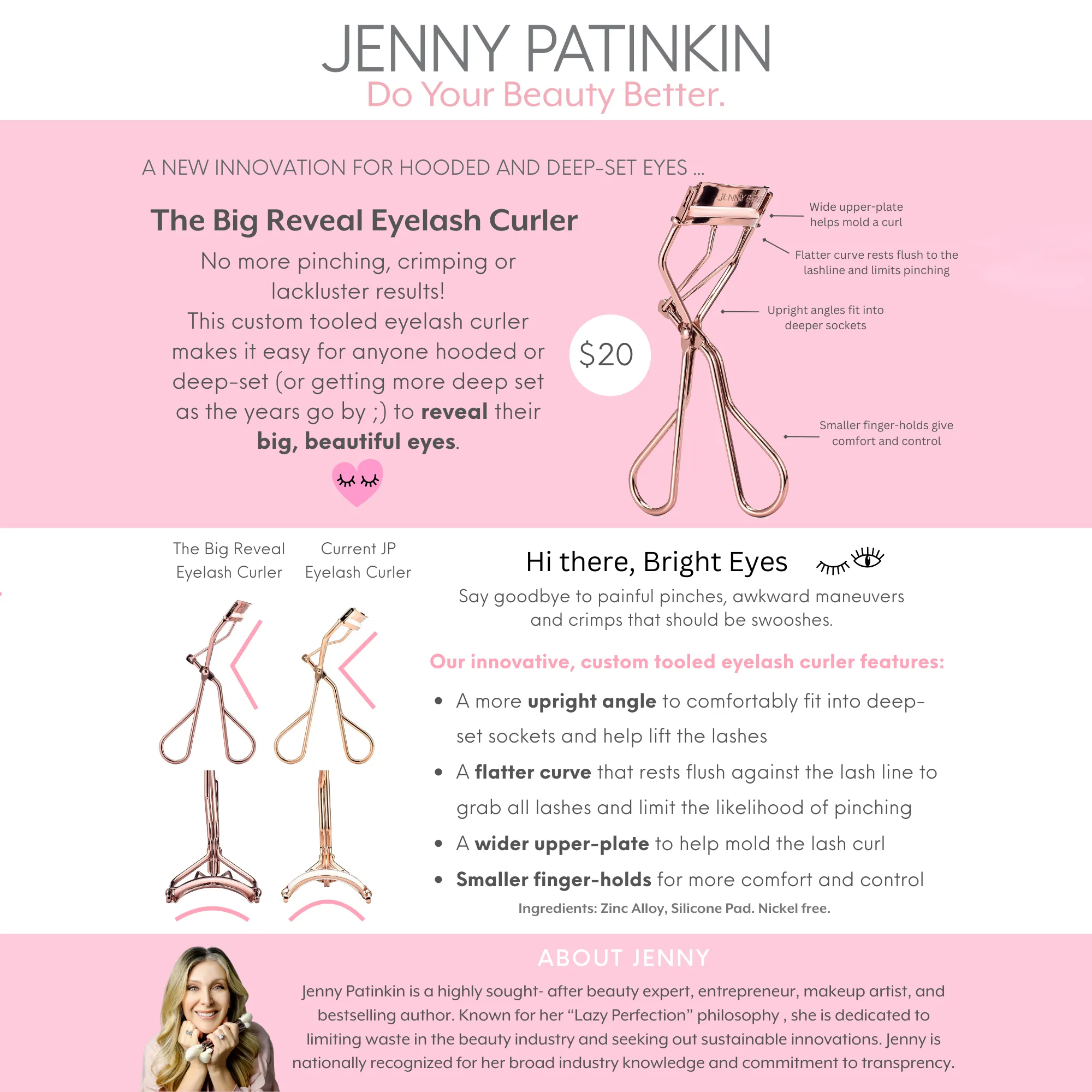 The Big Reveal Eyelash Curler For Hooded & Deep Set Eyes