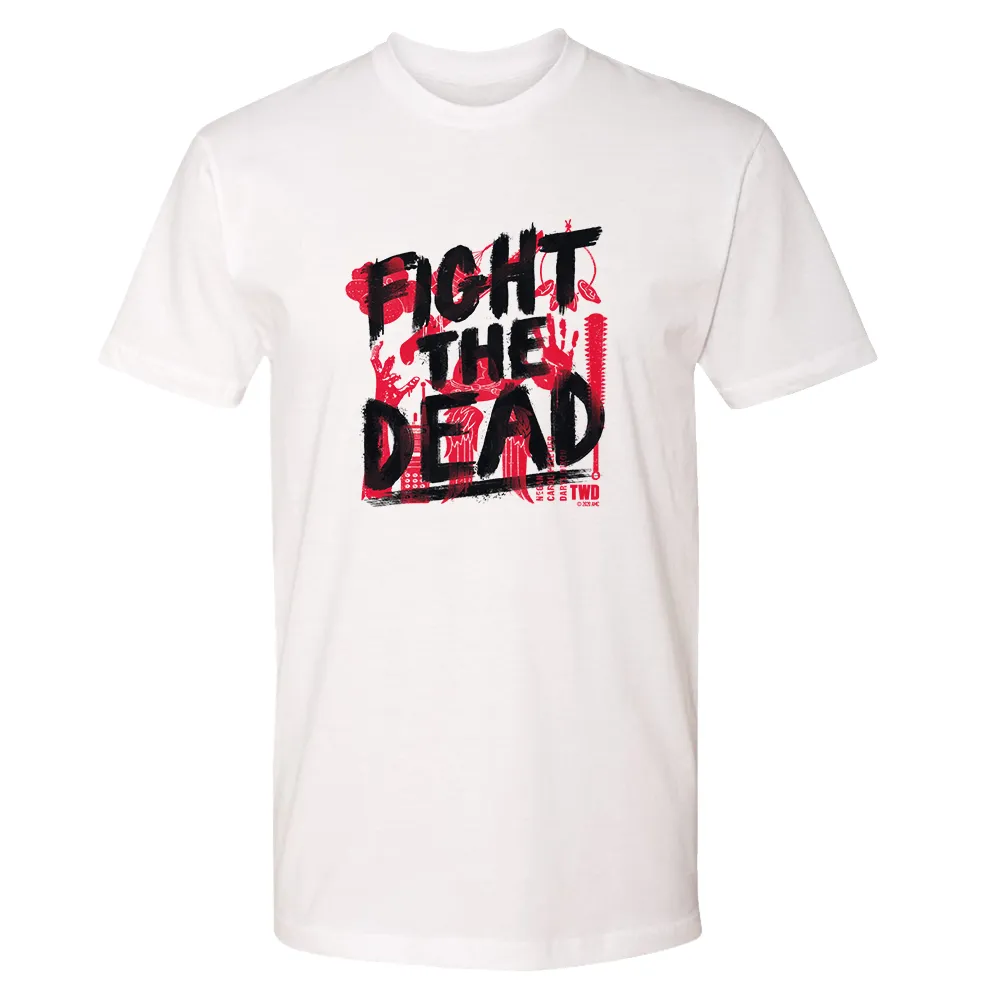 The Walking Dead Fight The Dead Adult Short Sleeve T-Shirt