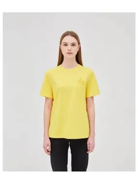 Tiny W Light Mustard Women s Short Sleeve T Shirt