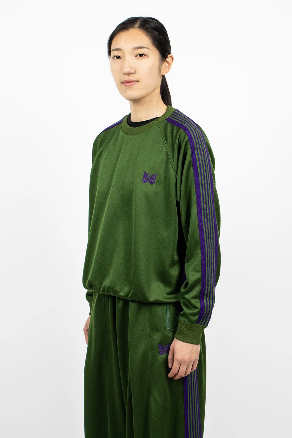 Track Sweatshirt Ivy Green