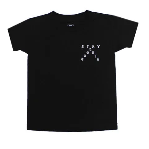 True x Let's Stay Cool Kids T-Shirt Black