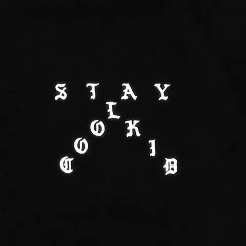 True x Let's Stay Cool Kids T-Shirt Black