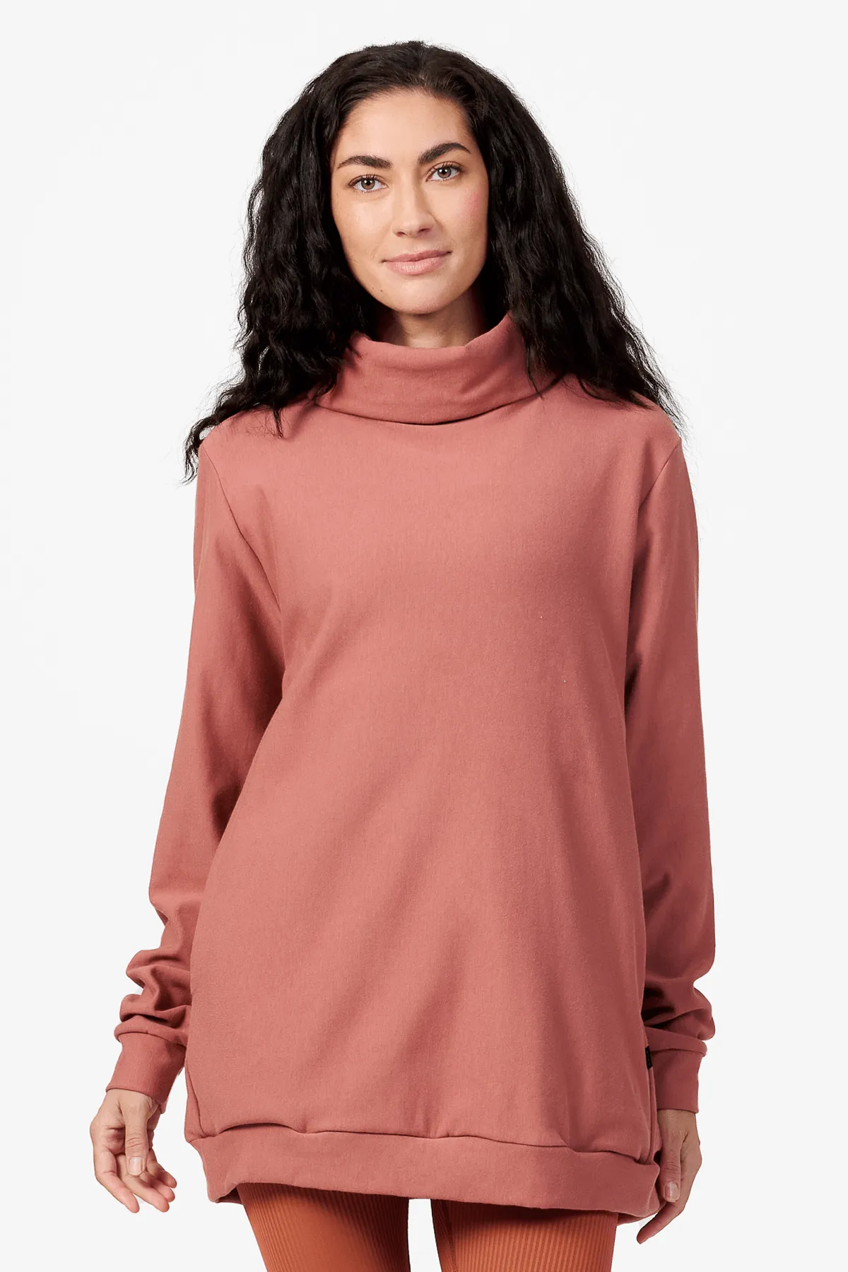 Turtleneck Tunic in Acacia