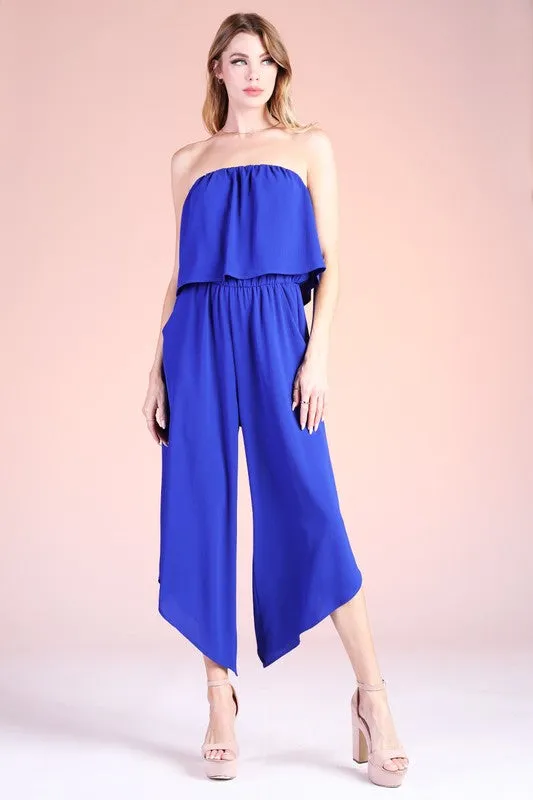 VERA STRAPLESS JUMPSUIT