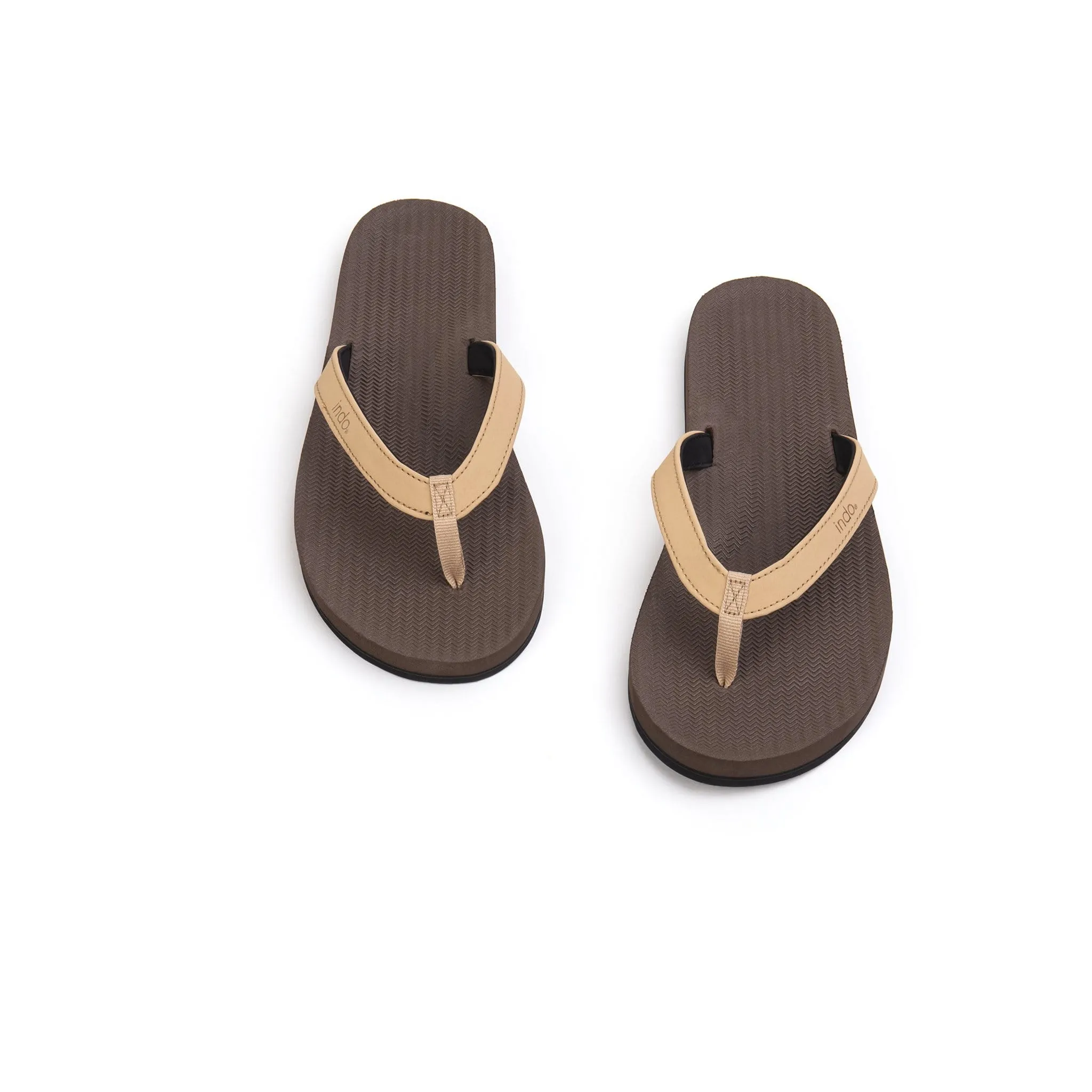 Women's Flip Flops - Soil/Soil Light