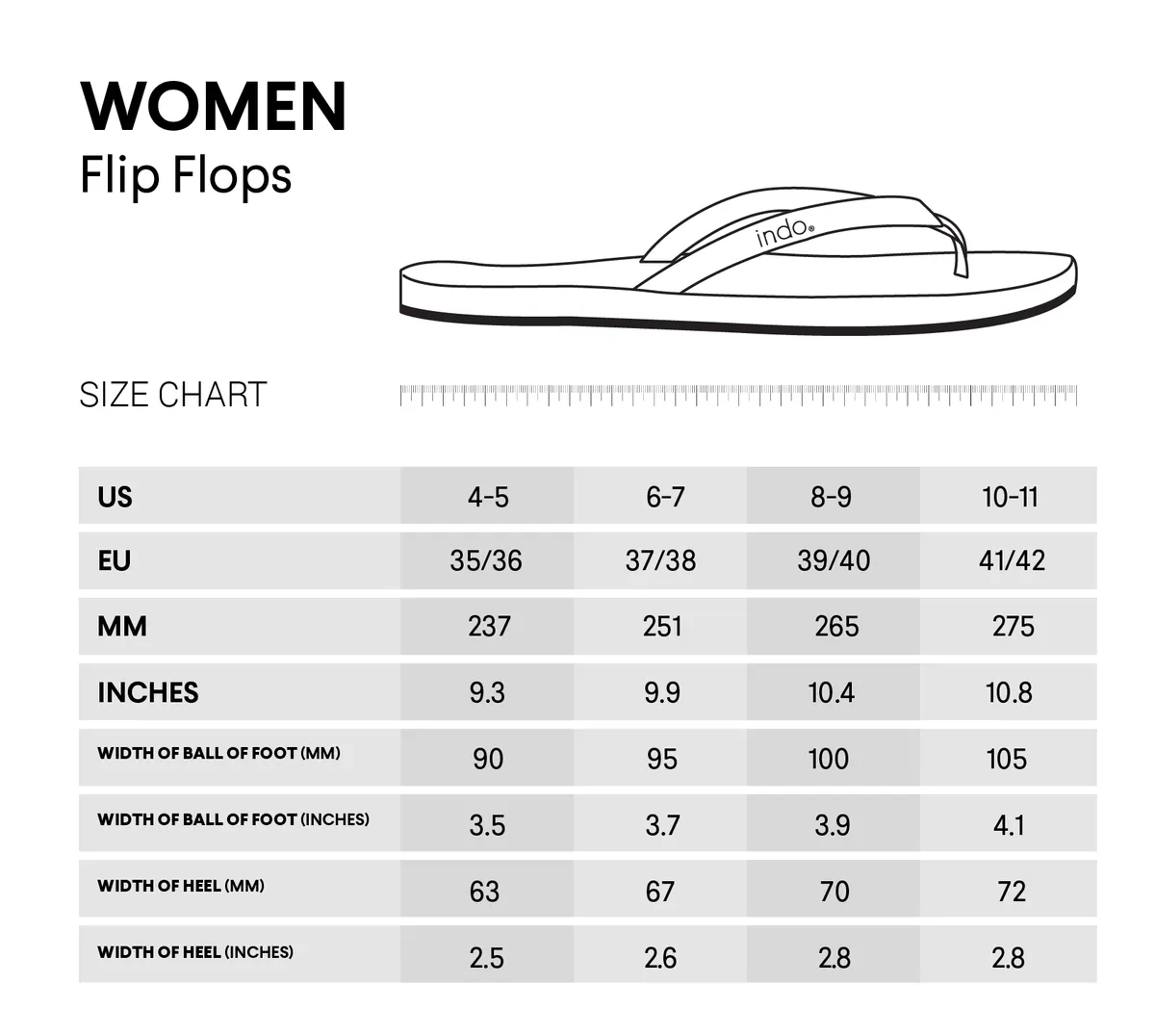 Women's Flip Flops - Soil/Soil Light