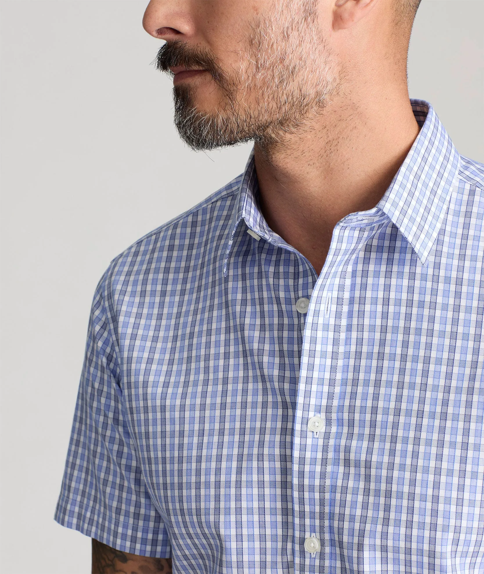 Wrinkle-Free Short-Sleeve Dante Shirt