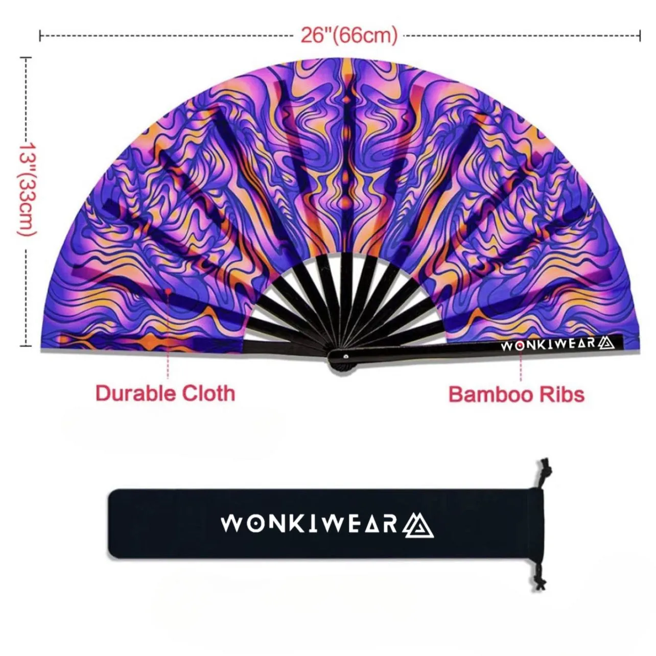 XL Festival Fan - UV Reactive, Sunset Session